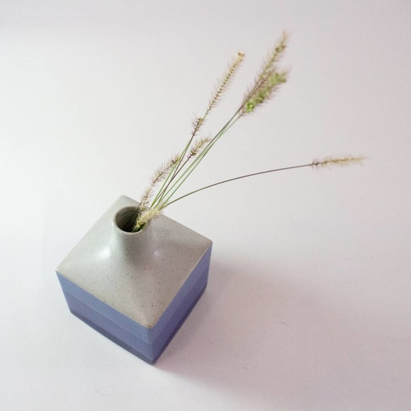 Mini Blue Vase Home Decor - Picture 7 of 13